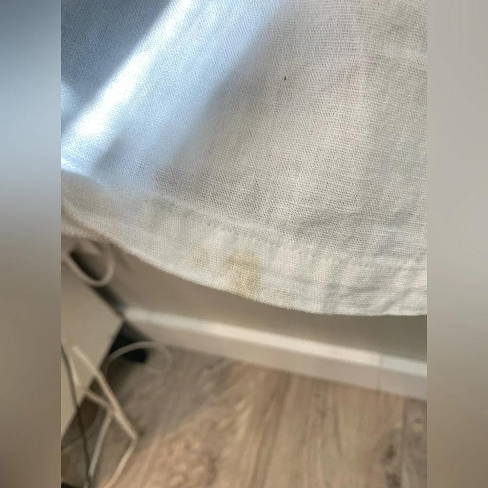 AVA & VIV Plus Size  Pants White‎ Linen Drawstring Pants
Size XXL - Picture 7 of 12